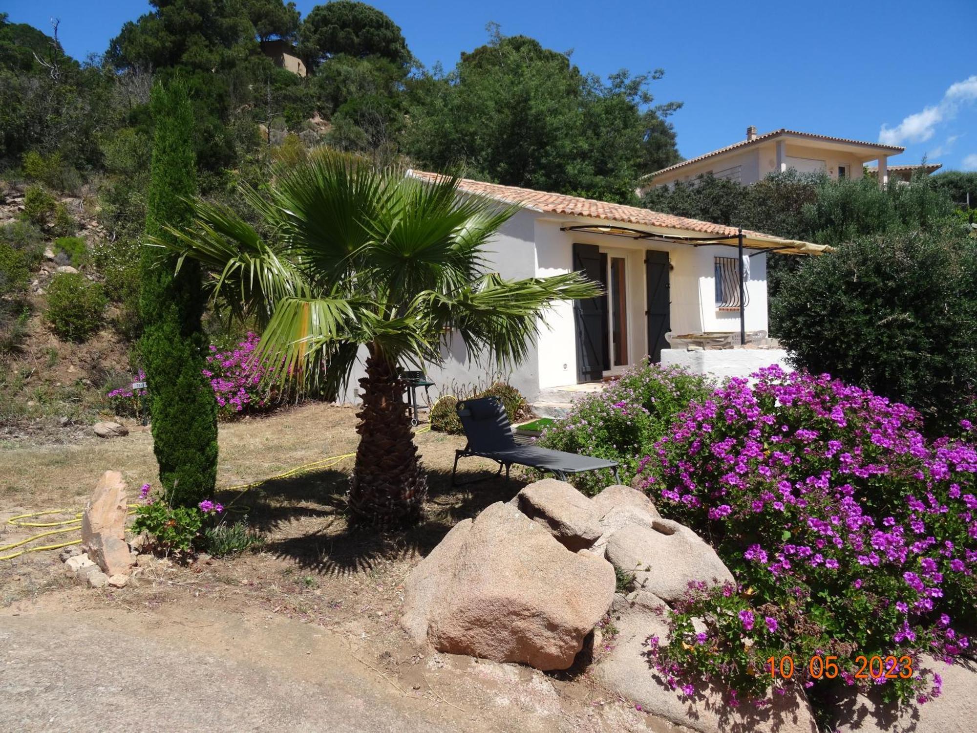 Villa Independante 2/5 Personnes - Palombaggia Vue Mer Magnifique Porto Vecchio Bagian luar foto